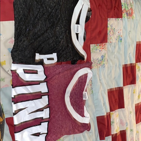 PINK Victoria's Secret Tops - 2 Pink shirts by Victoria secret